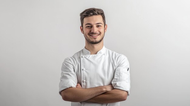Улыбающийся повар